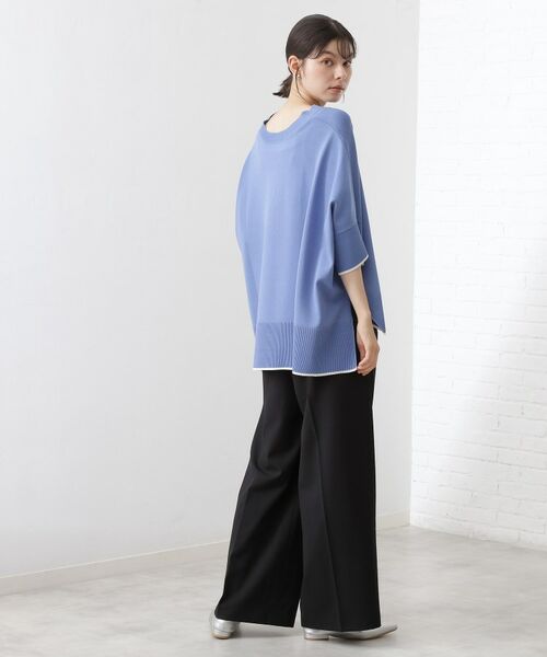 THE SHOP TK / ザ ショップ ティーケー パンツ | 【きれいめもカジュアルもお任せ】2タックワイドパンツ【セットアップ可】 | 詳細16