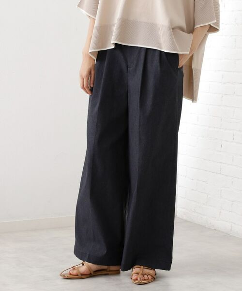 THE SHOP TK / ザ ショップ ティーケー パンツ | 【きれいめもカジュアルもお任せ】2タックワイドパンツ【セットアップ可】 | 詳細27