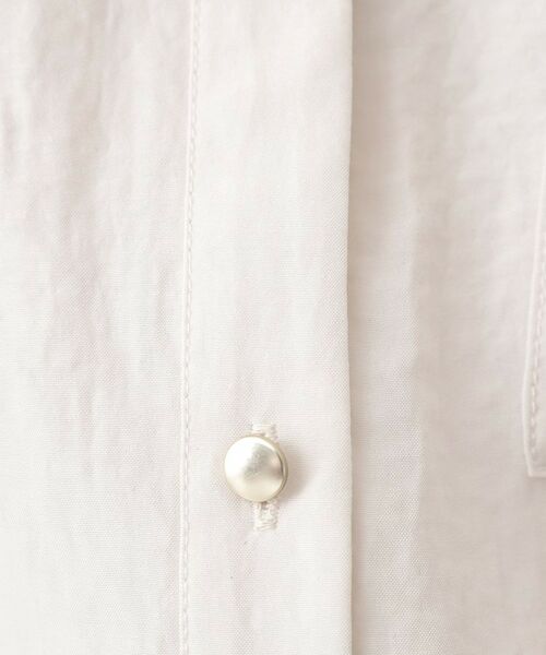 THE SHOP TK / ザ ショップ ティーケー シャツ・ブラウス | 【通勤にもデイリーにも】ダブルポケットスキッパーシャツ/洗濯機OK | 詳細12