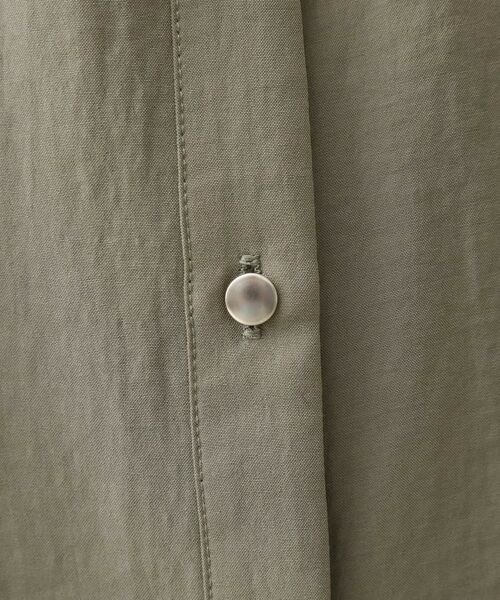 THE SHOP TK / ザ ショップ ティーケー シャツ・ブラウス | 【通勤にもデイリーにも】ダブルポケットスキッパーシャツ/洗濯機OK | 詳細21