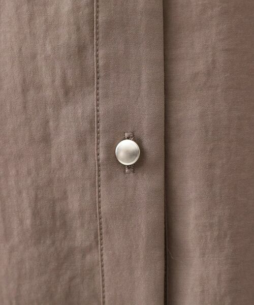 THE SHOP TK / ザ ショップ ティーケー シャツ・ブラウス | 【通勤にもデイリーにも】ダブルポケットスキッパーシャツ/洗濯機OK | 詳細26