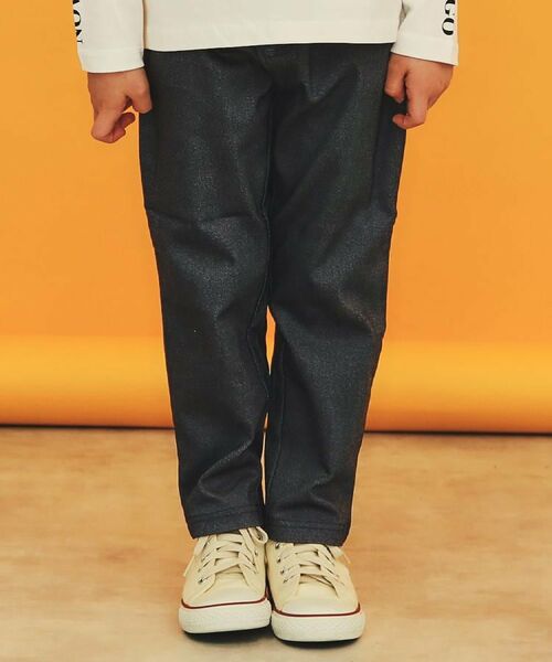 THE SHOP TK / ザ ショップ ティーケー パンツ | 【110－160/洗濯機OK】のびーるパンツストレート | 詳細1
