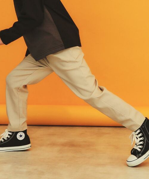 THE SHOP TK / ザ ショップ ティーケー パンツ | 【110－160/洗濯機OK】のびーるパンツストレート | 詳細11