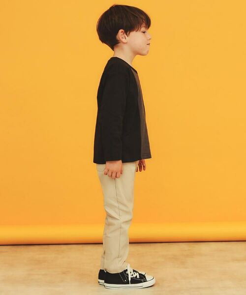 THE SHOP TK / ザ ショップ ティーケー パンツ | 【110－160/洗濯機OK】のびーるパンツストレート | 詳細13