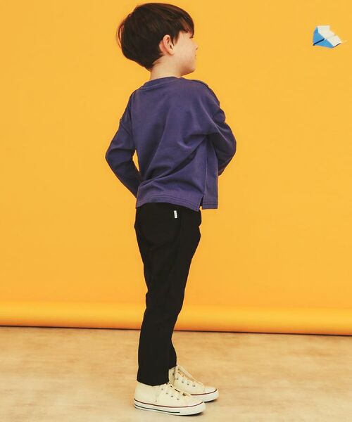 THE SHOP TK / ザ ショップ ティーケー パンツ | 【110－160/洗濯機OK】のびーるパンツストレート | 詳細8