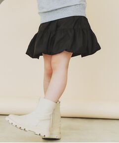THE SHOP TK / ザ ショップ ティーケー ミニ・ひざ丈スカート | 【110－160】バルーンスカート/洗濯機OK