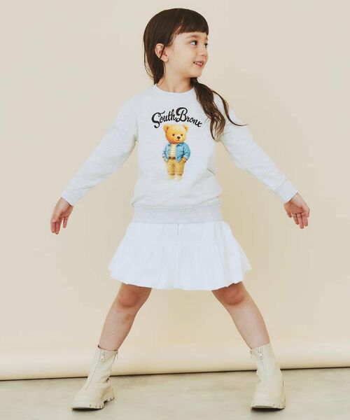 THE SHOP TK / ザ ショップ ティーケー ミニ・ひざ丈スカート | 【110－160】バルーンスカート/洗濯機OK | 詳細1