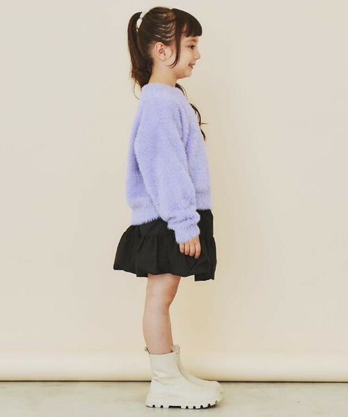 THE SHOP TK / ザ ショップ ティーケー ミニ・ひざ丈スカート | 【110－160】バルーンスカート/洗濯機OK | 詳細12