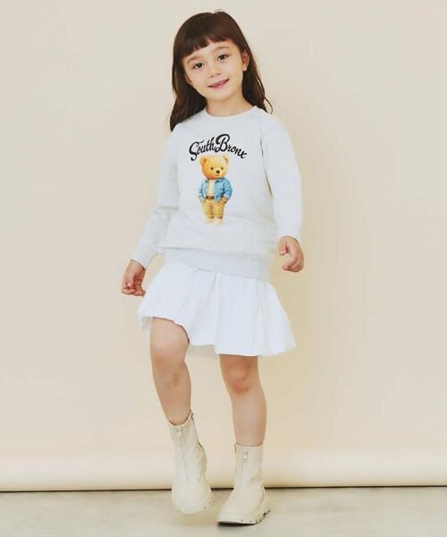 THE SHOP TK / ザ ショップ ティーケー ミニ・ひざ丈スカート | 【110－160】バルーンスカート/洗濯機OK | 詳細2