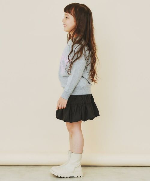 THE SHOP TK / ザ ショップ ティーケー ミニ・ひざ丈スカート | 【110－160】バルーンスカート/洗濯機OK | 詳細9