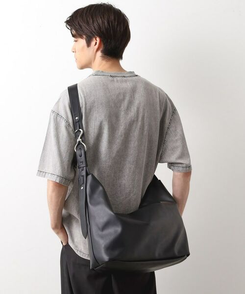 THE SHOP TK / ザ ショップ ティーケー ショルダーバッグ | フックバックルビッグショルダーバッグ | 詳細8