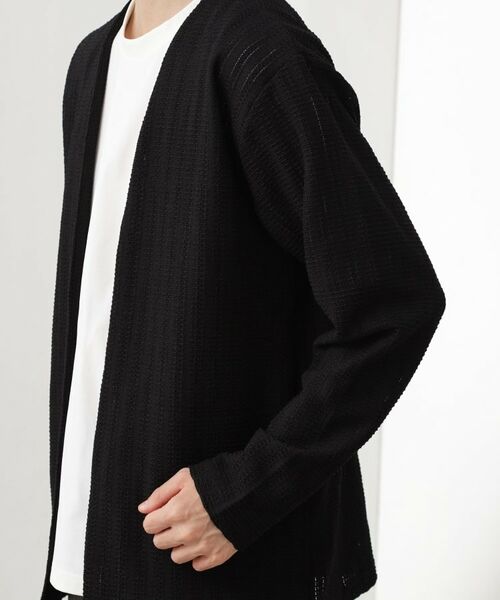 THE SHOP TK / ザ ショップ ティーケー カーディガン・ボレロ | 【セットでお買い得！！】長袖カーディガン＋半袖Tシャツ　洗濯機OK/吸水速乾(Tシャツのみ) | 詳細22