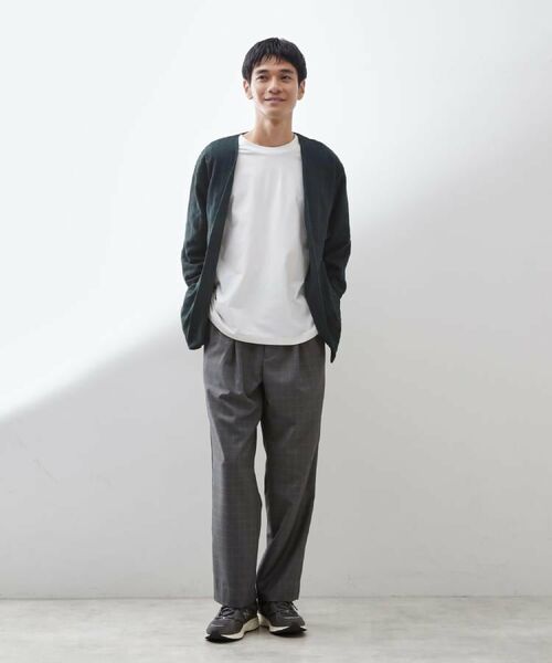 THE SHOP TK / ザ ショップ ティーケー カーディガン・ボレロ | 【セットでお買い得！！】長袖カーディガン＋半袖Tシャツ　洗濯機OK/吸水速乾(Tシャツのみ) | 詳細3