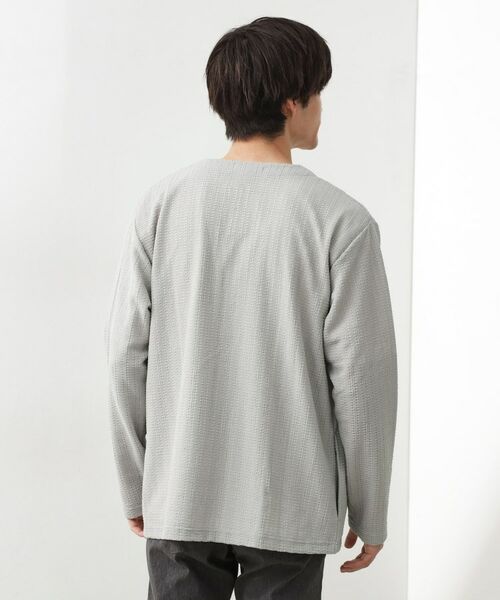 THE SHOP TK / ザ ショップ ティーケー カーディガン・ボレロ | 【セットでお買い得！！】長袖カーディガン＋半袖Tシャツ　洗濯機OK/吸水速乾(Tシャツのみ) | 詳細6