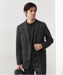 THE SHOP TK / ザ ショップ ティーケー テーラードジャケット | ライトTRジャージジャケット【洗濯機OK/毛玉ができにくい/ストレッチ/セットアップ可】