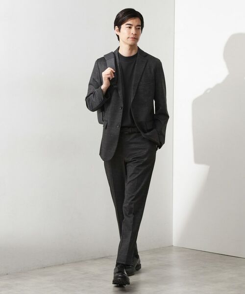 THE SHOP TK / ザ ショップ ティーケー テーラードジャケット | ライトTRジャージジャケット【洗濯機OK/毛玉ができにくい/ストレッチ/セットアップ可】 | 詳細11