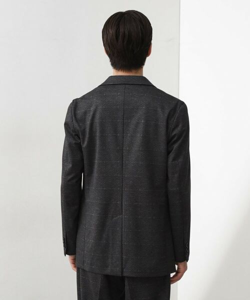 THE SHOP TK / ザ ショップ ティーケー テーラードジャケット | ライトTRジャージジャケット【洗濯機OK/毛玉ができにくい/ストレッチ/セットアップ可】 | 詳細15