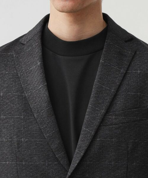 THE SHOP TK / ザ ショップ ティーケー テーラードジャケット | ライトTRジャージジャケット【洗濯機OK/毛玉ができにくい/ストレッチ/セットアップ可】 | 詳細16