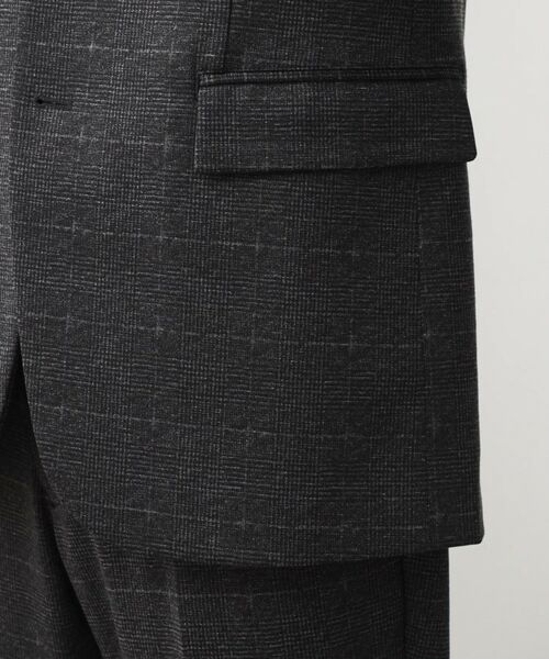 THE SHOP TK / ザ ショップ ティーケー テーラードジャケット | ライトTRジャージジャケット【洗濯機OK/毛玉ができにくい/ストレッチ/セットアップ可】 | 詳細19