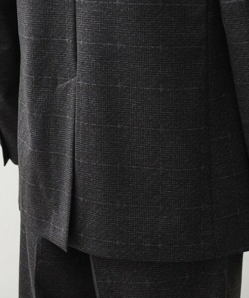 THE SHOP TK / ザ ショップ ティーケー テーラードジャケット | ライトTRジャージジャケット【洗濯機OK/毛玉ができにくい/ストレッチ/セットアップ可】 | 詳細20