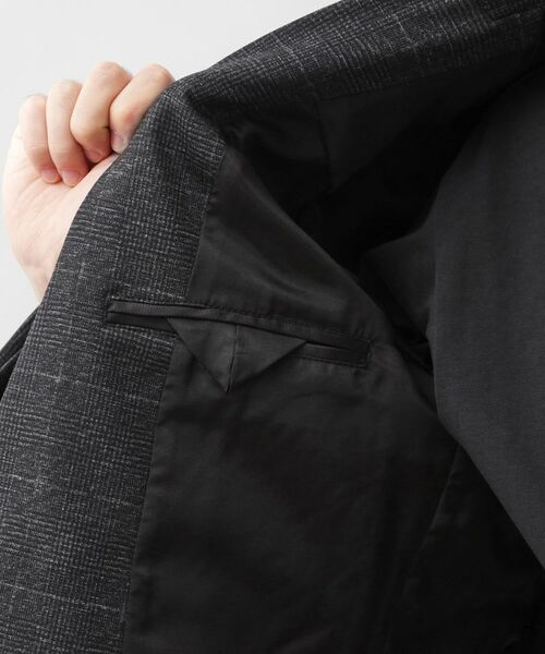 THE SHOP TK / ザ ショップ ティーケー テーラードジャケット | ライトTRジャージジャケット【洗濯機OK/毛玉ができにくい/ストレッチ/セットアップ可】 | 詳細23