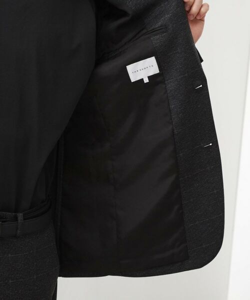 THE SHOP TK / ザ ショップ ティーケー テーラードジャケット | ライトTRジャージジャケット【洗濯機OK/毛玉ができにくい/ストレッチ/セットアップ可】 | 詳細26