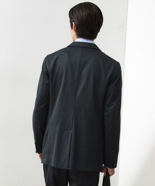 THE SHOP TK / ザ ショップ ティーケー テーラードジャケット | ライトTRジャージジャケット【洗濯機OK/毛玉ができにくい/ストレッチ/セットアップ可】 | 詳細6