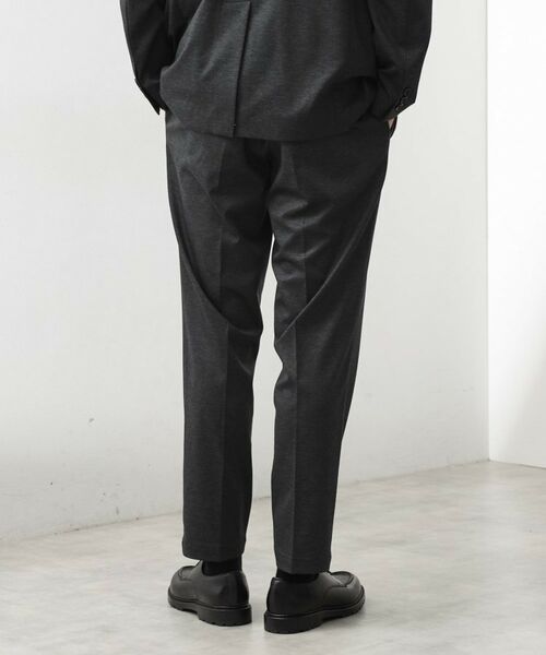 THE SHOP TK / ザ ショップ ティーケー パンツ | ライトTRジャージスラックス【洗濯機OK/毛玉ができにくい/ストレッチ/セットアップ可】 | 詳細2