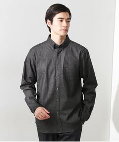 THE SHOP TK / ザ ショップ ティーケー シャツ・ブラウス | エバーデニムシャツ【色落ちしにくい/洗濯機OK】