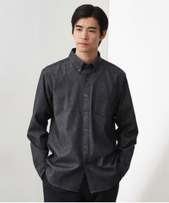 THE SHOP TK / ザ ショップ ティーケー シャツ・ブラウス | エバーデニムシャツ【色落ちしにくい/洗濯機OK】