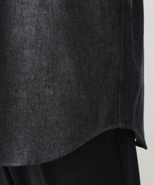 THE SHOP TK / ザ ショップ ティーケー シャツ・ブラウス | エバーデニムシャツ【色落ちしにくい/洗濯機OK】 | 詳細16