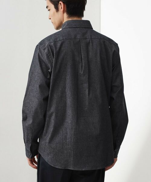 THE SHOP TK / ザ ショップ ティーケー シャツ・ブラウス | エバーデニムシャツ【色落ちしにくい/洗濯機OK】 | 詳細5