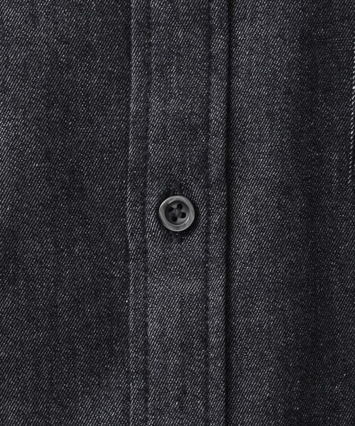 THE SHOP TK / ザ ショップ ティーケー シャツ・ブラウス | エバーデニムシャツ【色落ちしにくい/洗濯機OK】 | 詳細8