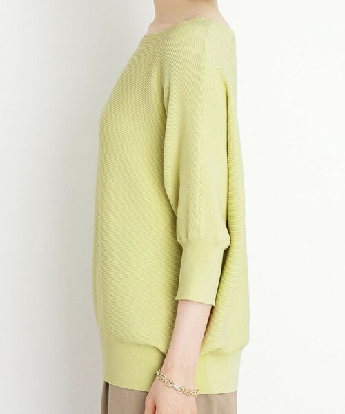 THE SHOP TK / ザ ショップ ティーケー ニット・セーター | 6分袖ガータードルマンニット【エコベロ/洗濯機OK】 | 詳細28