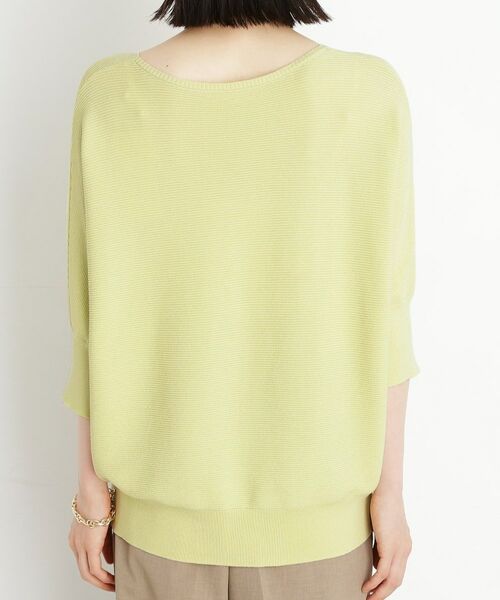 THE SHOP TK / ザ ショップ ティーケー ニット・セーター | 6分袖ガータードルマンニット【エコベロ/洗濯機OK】 | 詳細29