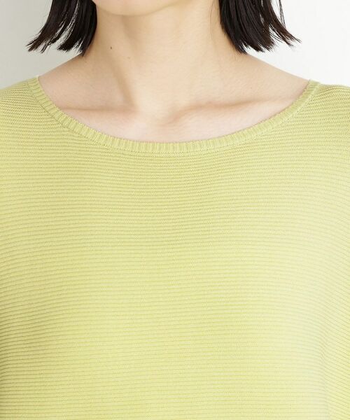 THE SHOP TK / ザ ショップ ティーケー ニット・セーター | 6分袖ガータードルマンニット【エコベロ/洗濯機OK】 | 詳細30