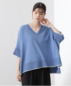 THE SHOP TK / ザ ショップ ティーケー ニット・セーター | Vネックドルマンニット【毛玉になりにくい/洗濯機OK】