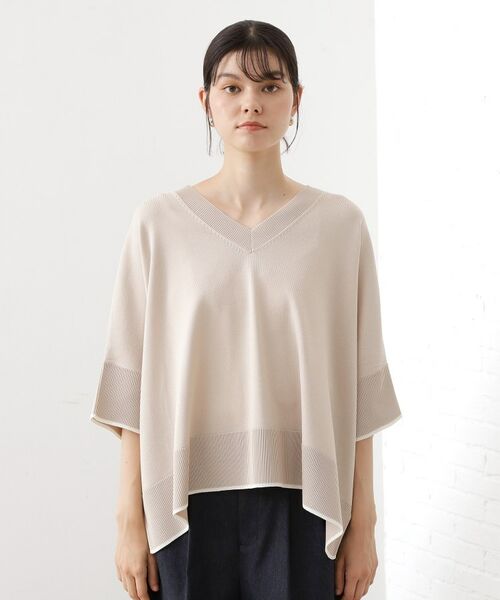 THE SHOP TK / ザ ショップ ティーケー ニット・セーター | Vネックドルマンニット【毛玉になりにくい/洗濯機OK】 | 詳細13