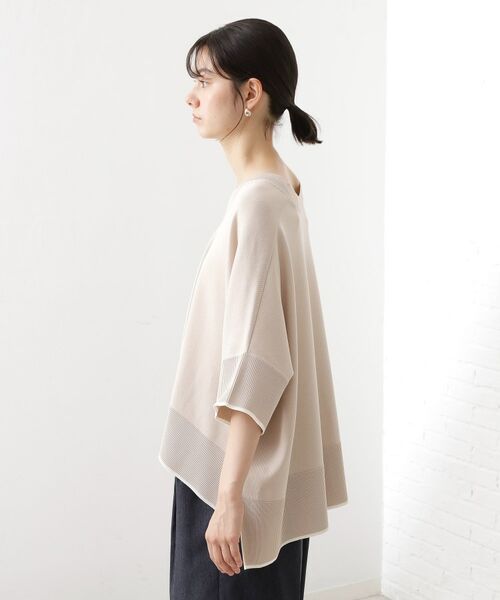 THE SHOP TK / ザ ショップ ティーケー ニット・セーター | Vネックドルマンニット【毛玉になりにくい/洗濯機OK】 | 詳細14