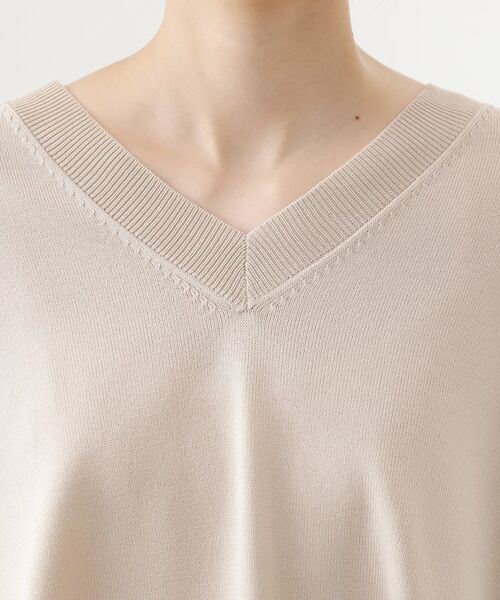 THE SHOP TK / ザ ショップ ティーケー ニット・セーター | Vネックドルマンニット【毛玉になりにくい/洗濯機OK】 | 詳細16