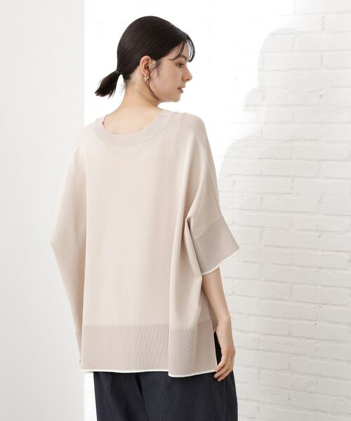 THE SHOP TK / ザ ショップ ティーケー ニット・セーター | Vネックドルマンニット【毛玉になりにくい/洗濯機OK】 | 詳細6