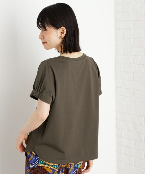 THE SHOP TK / ザ ショップ ティーケー カットソー | 袖タックTシャツ【接触冷感/毛玉になりにくい/UV】 | 詳細10