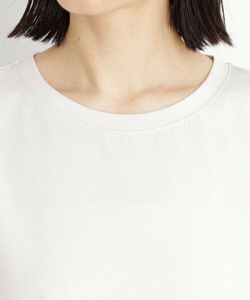 THE SHOP TK / ザ ショップ ティーケー カットソー | 袖タックTシャツ【接触冷感/毛玉になりにくい/UV】 | 詳細16