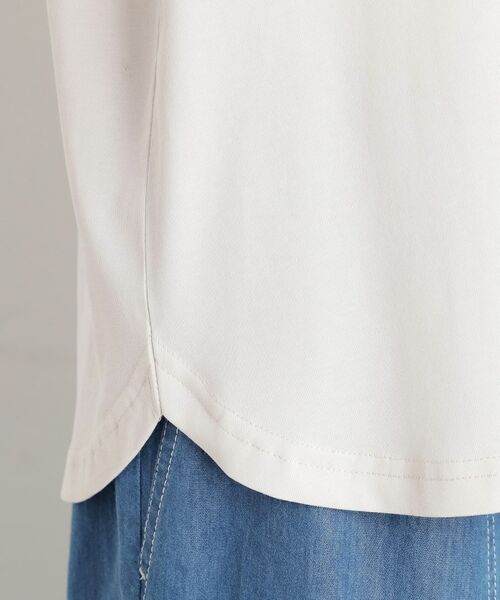 THE SHOP TK / ザ ショップ ティーケー カットソー | 袖タックTシャツ【接触冷感/毛玉になりにくい/UV】 | 詳細18