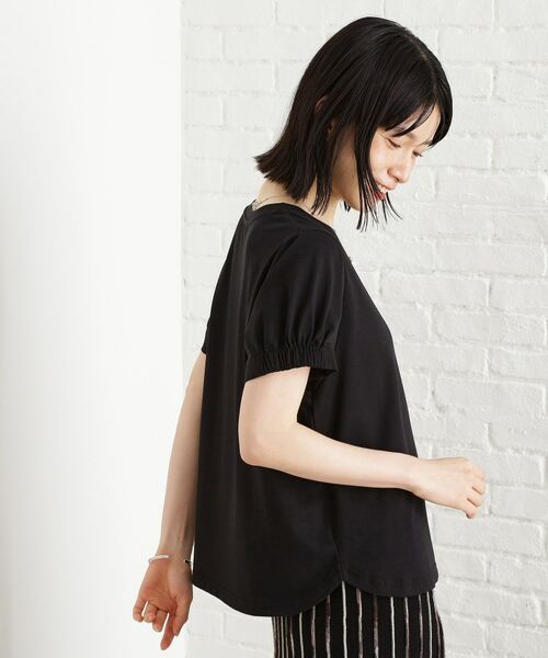 THE SHOP TK / ザ ショップ ティーケー カットソー | 袖タックTシャツ【接触冷感/毛玉になりにくい/UV】 | 詳細5