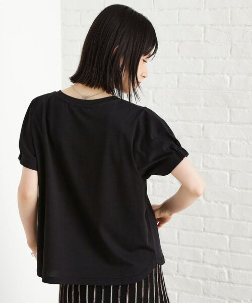 THE SHOP TK / ザ ショップ ティーケー カットソー | 袖タックTシャツ【接触冷感/毛玉になりにくい/UV】 | 詳細6