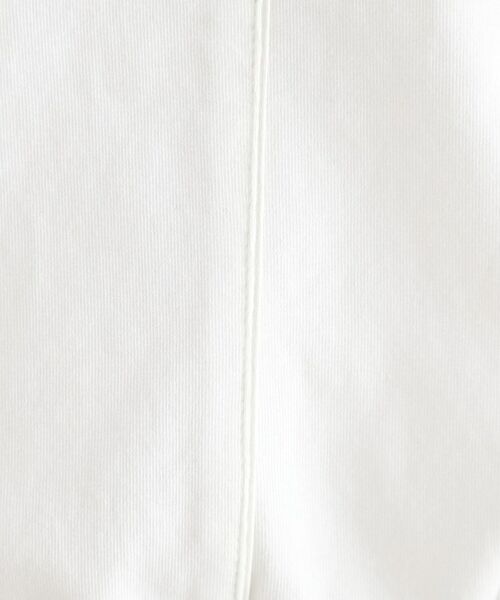 THE SHOP TK / ザ ショップ ティーケー カットソー | 合皮パイピングフレンチTシャツ【洗える】 | 詳細4