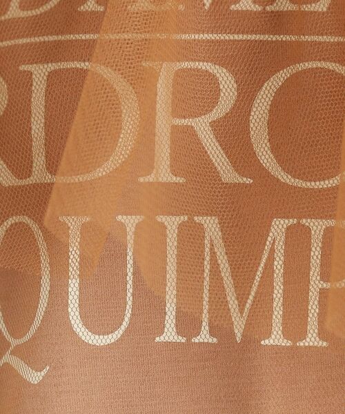 THE SHOP TK / ザ ショップ ティーケー カットソー | 【セットアイテム】チュール×ロゴTシャツ/洗える | 詳細7