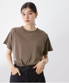 THE SHOP TK / ザ ショップ ティーケー カットソー | 【汗染み防止】ラグランスリーブTシャツ【洗濯機OK/UVケア】