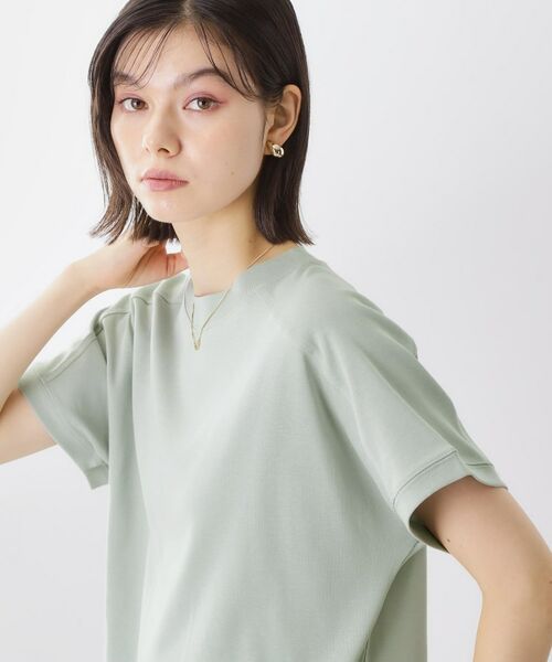 THE SHOP TK / ザ ショップ ティーケー カットソー | 【汗染み防止】ラグランスリーブTシャツ【洗濯機OK/UVケア】 | 詳細12